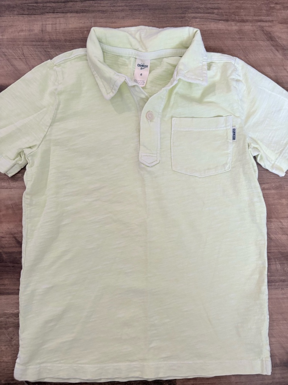 OshKosh B'gosh Yellow Collared Polo